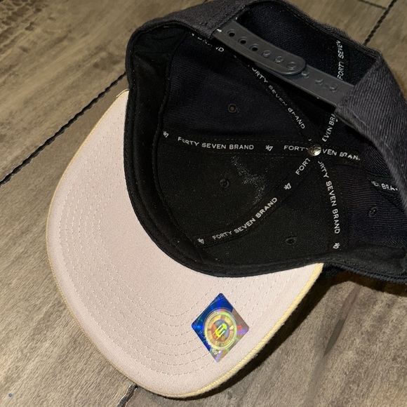 47 Brand Boys/Youth Snapback - Navy / Tan - Picture 4 of 5